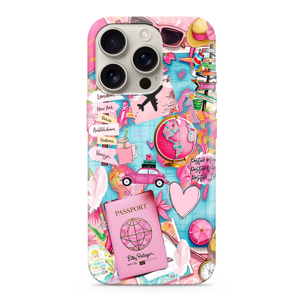 Futrola ULTRA TANKI PRINT CLEAR za iPhone 16 Pro (6.3) SP029
