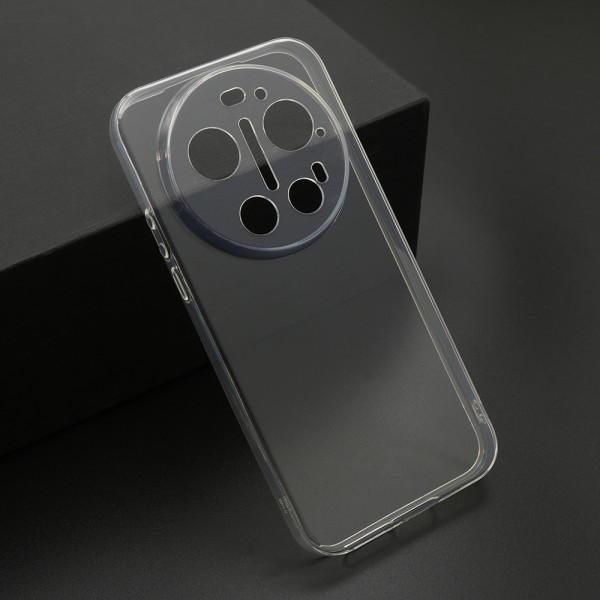 Futrola ULTRA TANKI PROTECT silikon za XIAOMI 17 ultra 5G providna (bela)