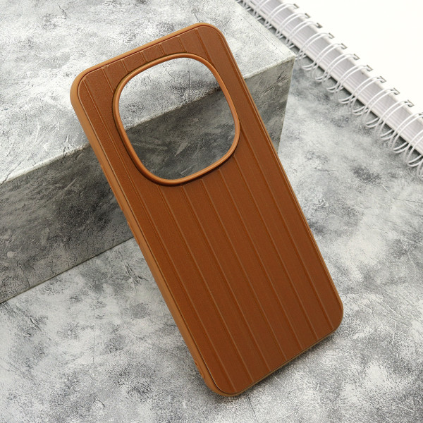 Futrola URBAN STRIPE za Xiaomi Redmi Note 15 Pro Plus 5G braon