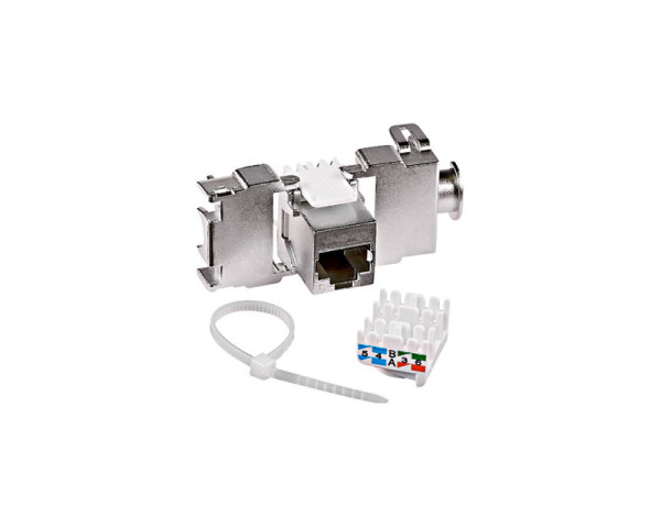MAXPRO LINE Modul RJ45, Cat.6, FTP, Keystone, 050