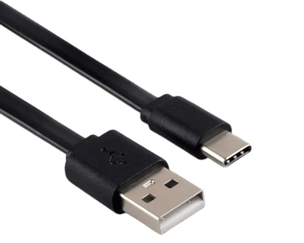 E-GREEN Kabl 2.0 USB A - USB 3.1 tip C MM 5A 1m crni