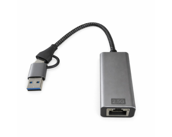 FAST ASIA TIP C+USB Gigabit mrežni adapter 2.5G