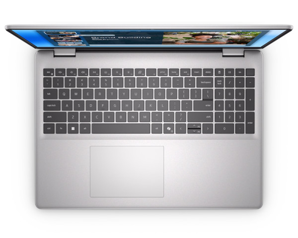 DELL 16 DC16251 16 inch FHD+ 300nits Core 5 120U 16GB 512GB SSD Backlit FP Win11Pro metalni silver laptop