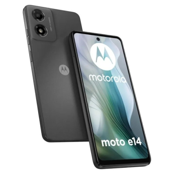 MOTOROLA MOTO E14 2/64GB +original punjač+silikon  Graphite Grey