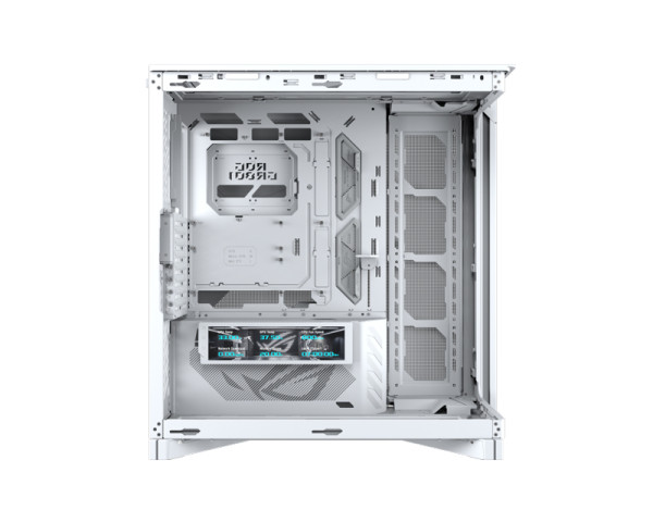 ASUS ROG CRONOX GR801 CURVE TG ARGB WHITE Gaming kućište belo
