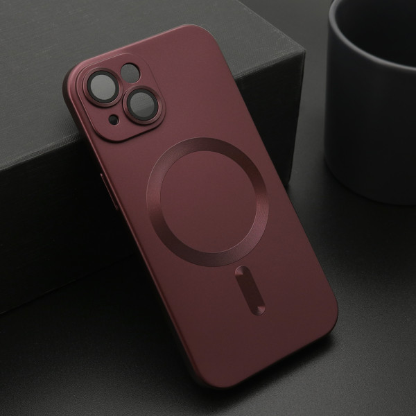 Futrola ELEGANT MAGSAFE za iPhone 15 (6.1) cherry red