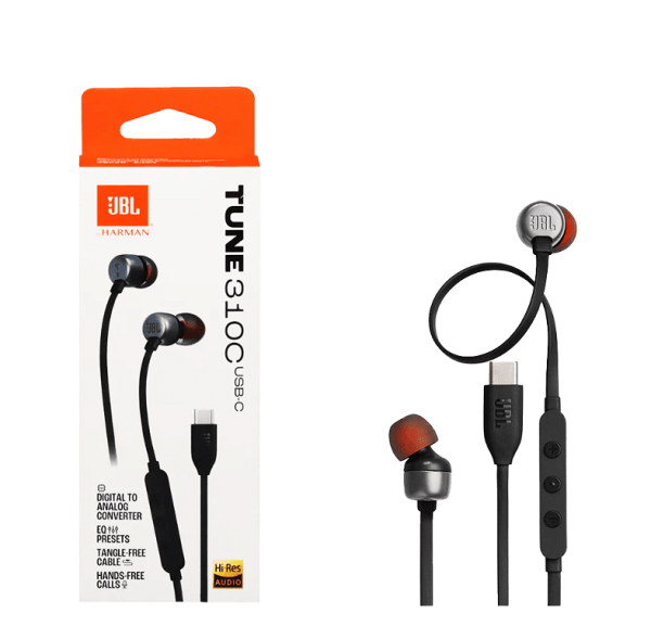 JBL Tune T310C handsfree slušalice crna
