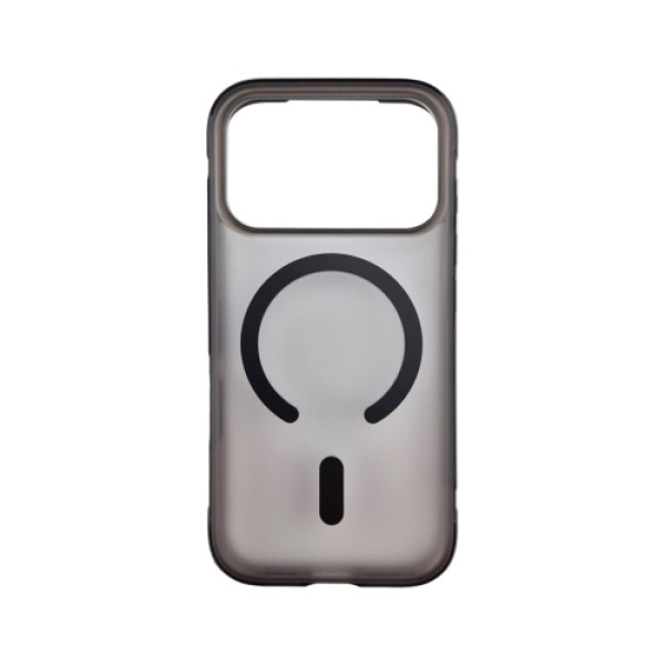 Silikonska futrola Magsafe Remix Iphone 18 Pro Max/17 Pro Max Crna