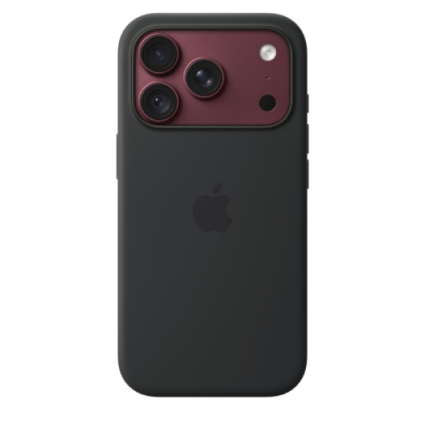 Original Apple iPhone 18 Pro Max Silicone Case with MagSafe - Black mk954zm/a