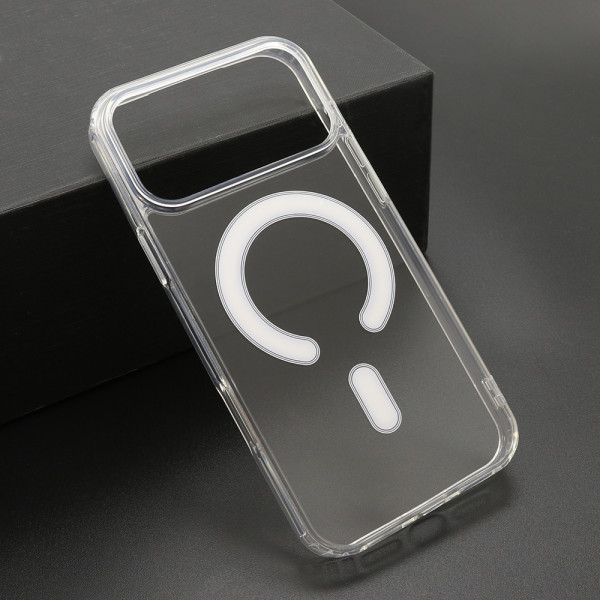 Futrola STANDARD MagSafe (sa IC) za iPhone 18 Pro Max (6.9) providna