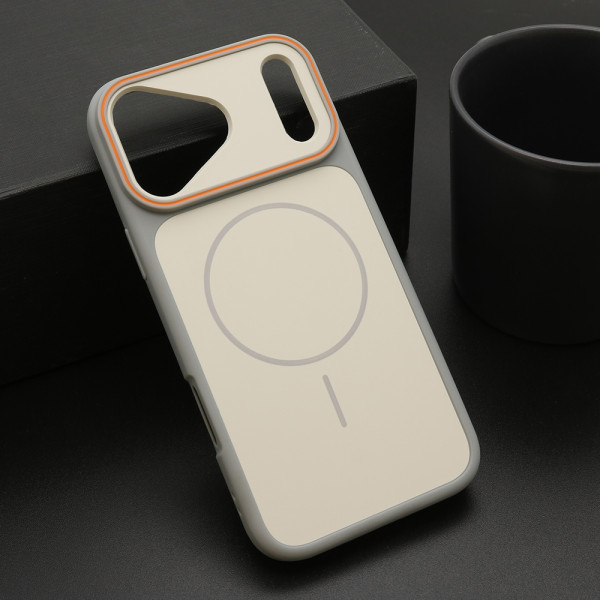 Futrola CAMERA LOOK MagSafe za iPhone 17 Pro Max (6.9)/iPhone 18 Pro Max (6.9) siva