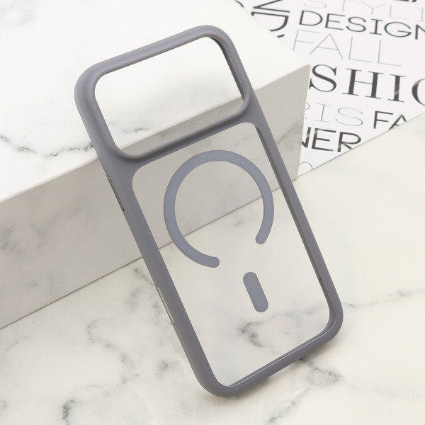 Futrola FRAME PROTECT MagSafe za iPhone 17 Pro Max (6.9)/iPhone 18 Pro Max (6.9) siva