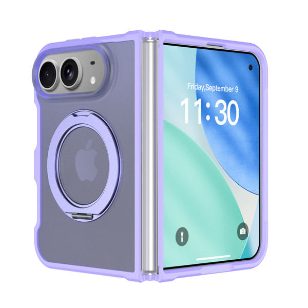 Futrola MOOD RING MagSafe za iPhone DUO lila