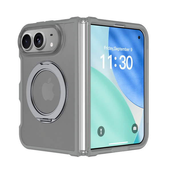 Futrola MOOD RING MagSafe za iPhone DUO siva
