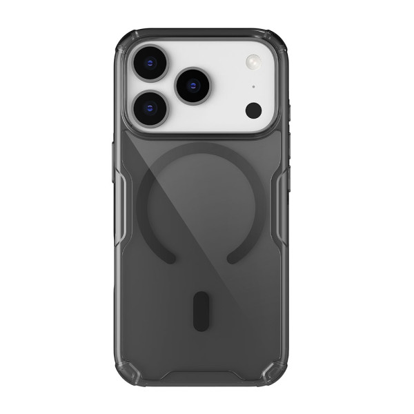 Futrola NILLKIN Nature Pro Magnetic za iPhone 17 Pro/18 Pro (6.3) providno crna
