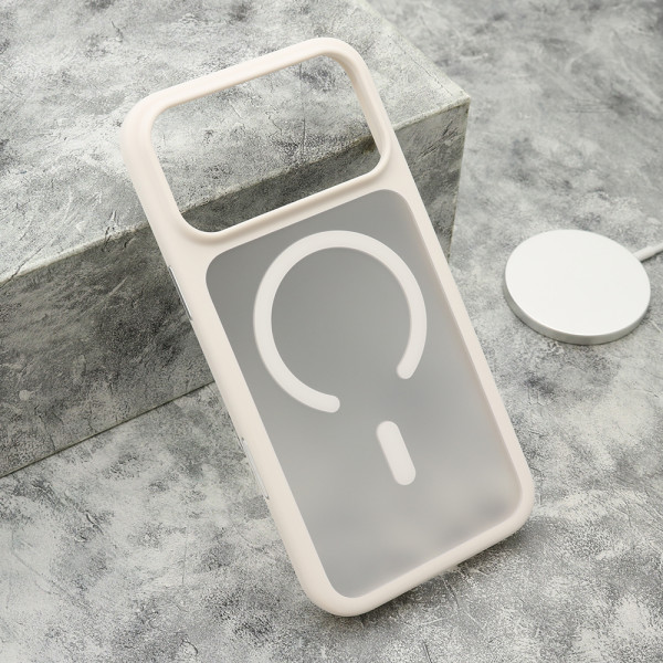 Futrola SHADOW MagSafe za iPhone 17 Pro Max (6.9)/iPhone 18 Pro Max (6.9) bela (big camera)