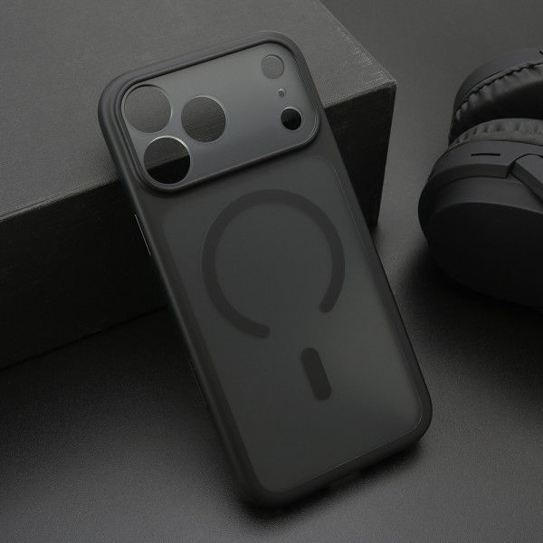 Futrola SHADOW MagSafe za iPhone 17 Pro Max (6.9)/iPhone 18 Pro Max (6.9) crna (small camera protection)