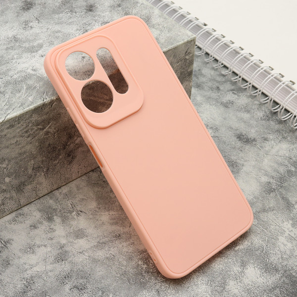 Futrola Soft 3D camera za Xiaomi Redmi 17C 5G roze