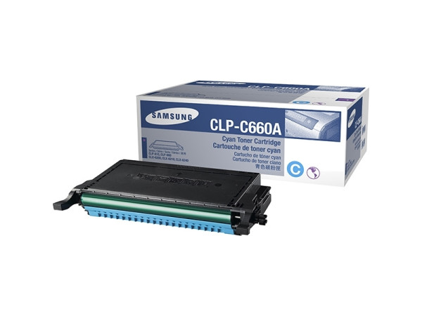 Toner SAMSUNG CLP-C660A plava