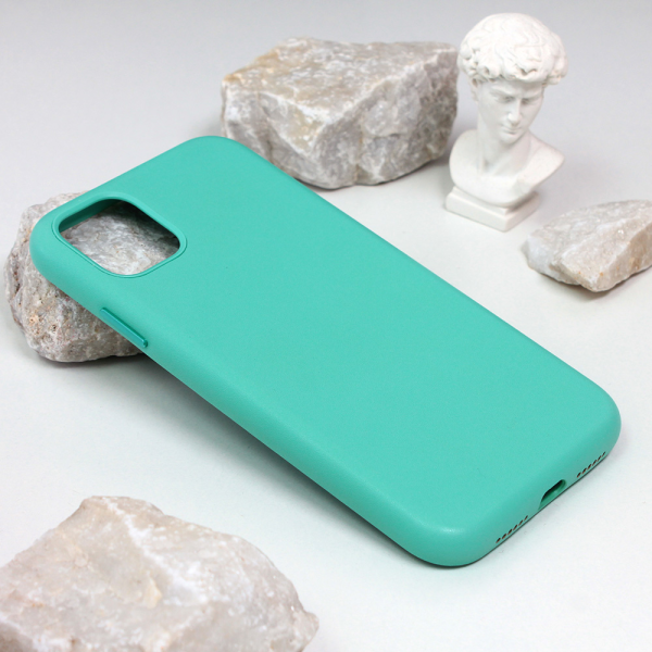 Torbica Beautiful Shine Leather iPhone 11 6.1 mint