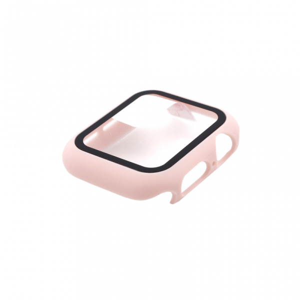 Tempered glass case za iWatch 40mm pink