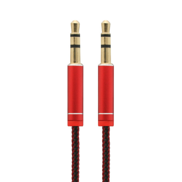 Audio AUX kabal LDNIO LS-Y01 crveno-crni