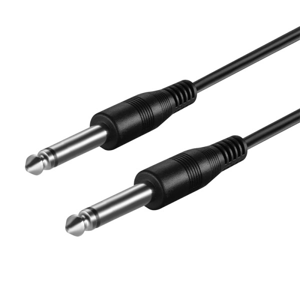 Audio AUX kabal 6.3mm 1.5m crni