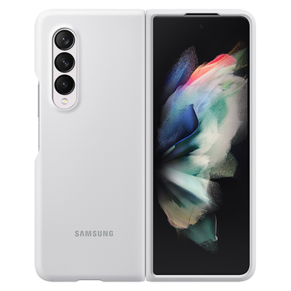 Samsung silikonska torbica za F926 Galaxy Fold 3 bela (EF-PF926-TWE)