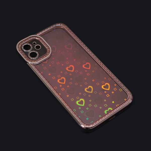 Torbica Heart IMD za iPhone 11 6.1 roze