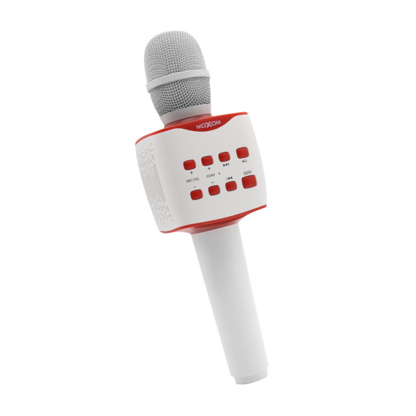 Mikrofon bezicni Moxom MX-SK16 beli