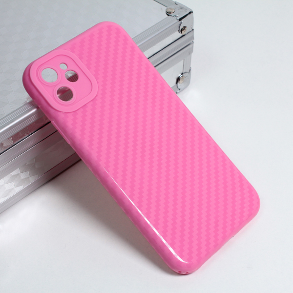 Torbica Silikon Line za iPhone 11 6.1 roze