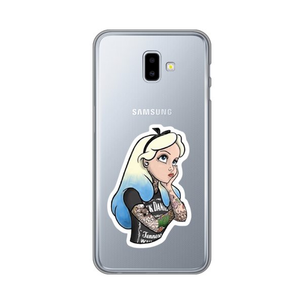 Torbica Silikonska Print Skin za Samsung J610F Galaxy J6 Plus Bad Alisa Sticker