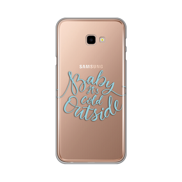 Torbica Silikonska Print Skin za Samsung J415FN Galaxy J4 Plus Baby Its Cold Outside