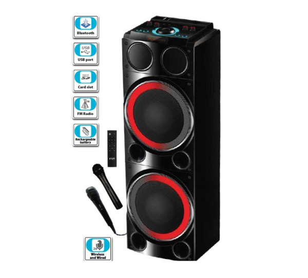 XPLORE  Prenosni sistem Karaoke XP8820 ''KNOCKER 2''