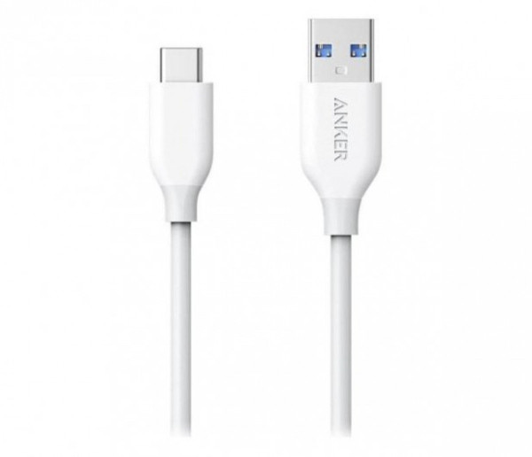 Anker kabl USB/Type C  0,9m bela