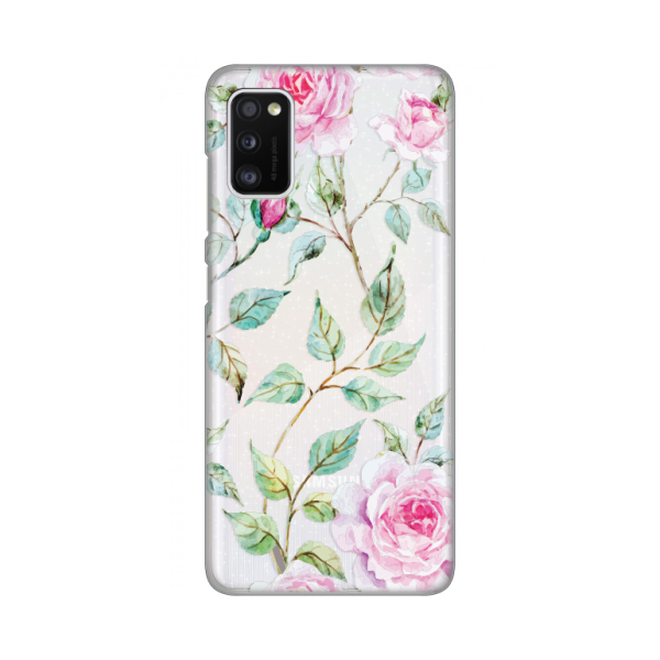 Torbica Silikonska Print Skin Diamond za Samung A415F Galaxy A41 Roses Pattern