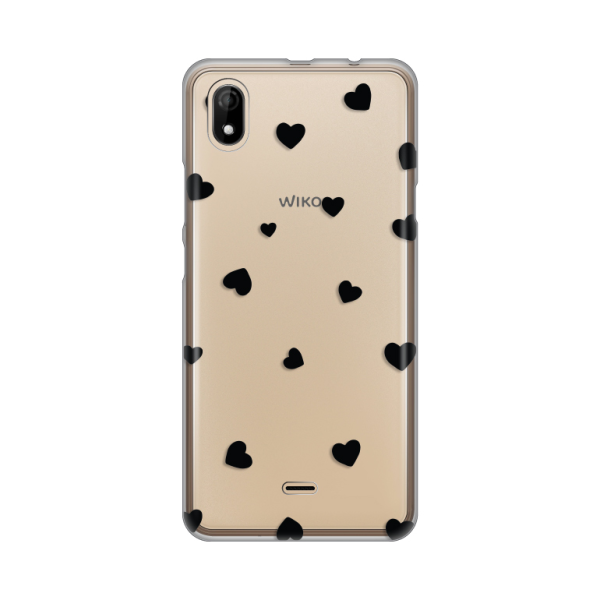 Torbica Silikonska Print Skin za Wiko Y61 Hearts