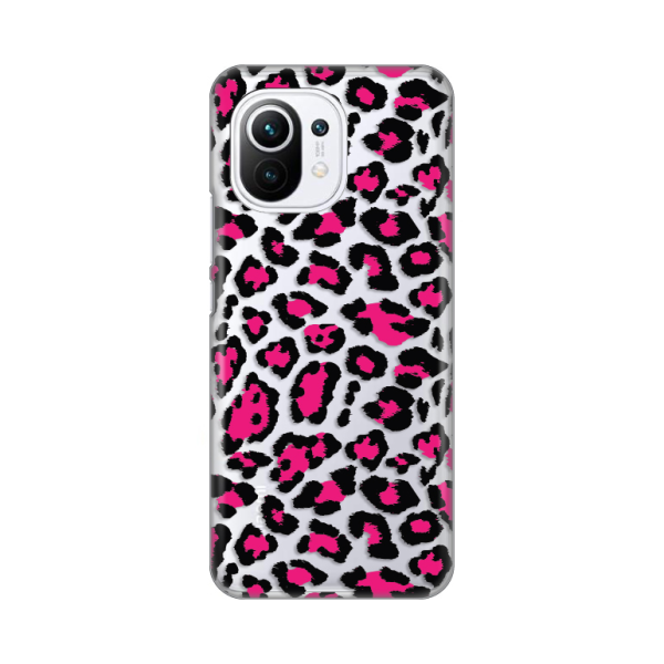 Torbica Silikonska Print Skin za Xiaomi Mi 11 Pink Jungle