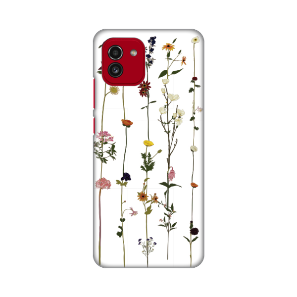 Torbica Silikonska Print Skin za Samsung A035G Galaxy A03 Flower