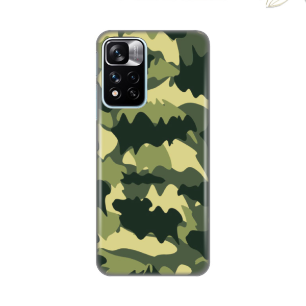 Torbica Silikonska Print Skin za Xiaomi Redmi Note 11 Pro Plus/Poco X4 NFC Army