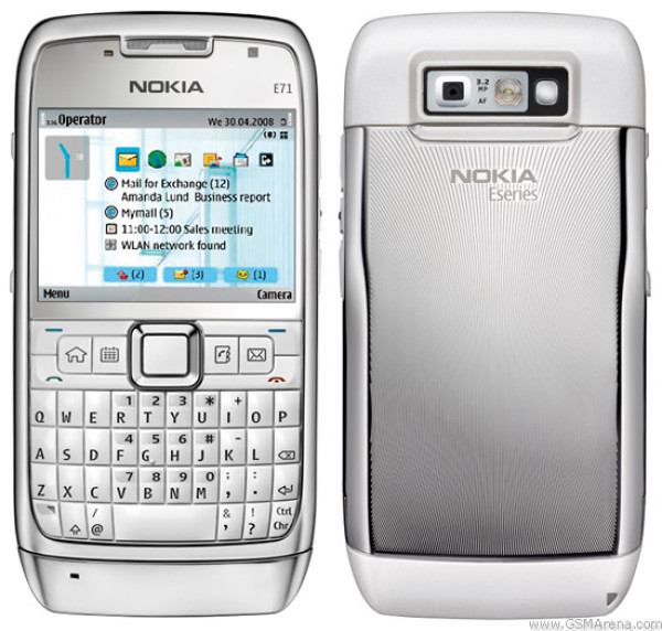Oklop za Nokia E71 beli