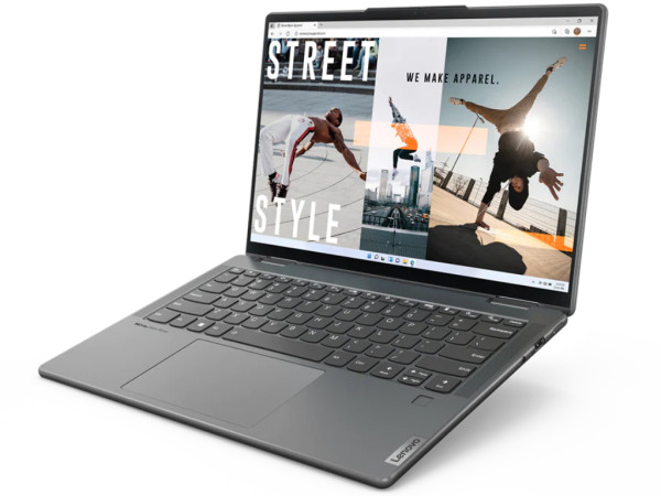 Laptop LENOVO Yoga 7 14IAL7 Win11 Pro 14'' 2.8K Touch i7-1260P 16GB 1TB SSD backlit SRB siva