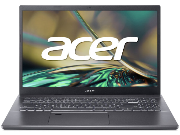 Laptop ACER Aspire 5 A515-57 noOS 15.6''FHD IPS i5-1235U 16GB 512GB SSD IrisXe FPR Backlit srebrna