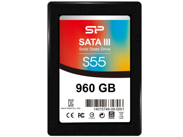 SSD SILICON POWER Slim 960GB/2.5''/SATA 3/crna