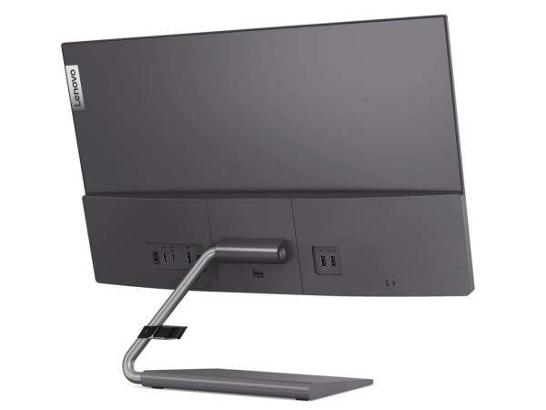 Monitor LENOVO Q24h-10 23.8''/IPS/2560x1440/75Hz/4ms/HDMI,DP,USB-C/Free Sync/zvučnici/99%sRGB/siva