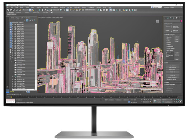 Monitor HP Z27u 27''IPS2560x144060Hz5msHDMI,DP, 4 USB-A, USB-C dock,RJ45VESApivot,visina3g