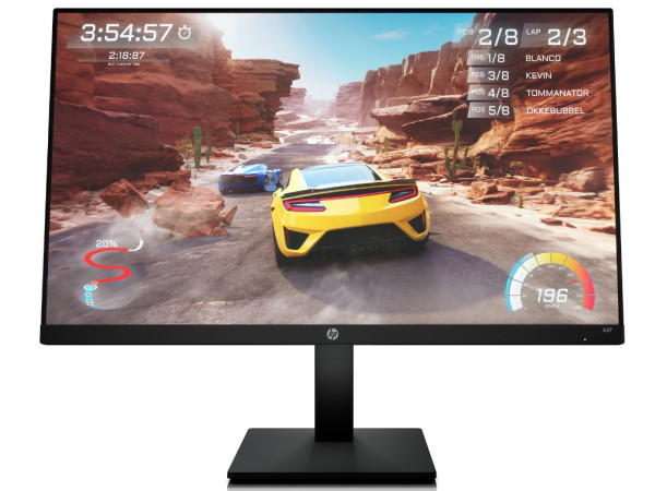 Monitor HP X27 Gaming 27'' IPS 1920x1080 165Hz 1ms HDMI,DP FreeSync VESA pivot,visina 2g