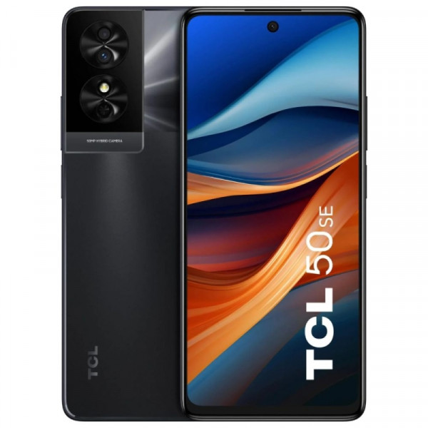 TCL 50 SE 6+6/256GB + punjač 33W+folija+silikon+slušalice Sivi Space gray