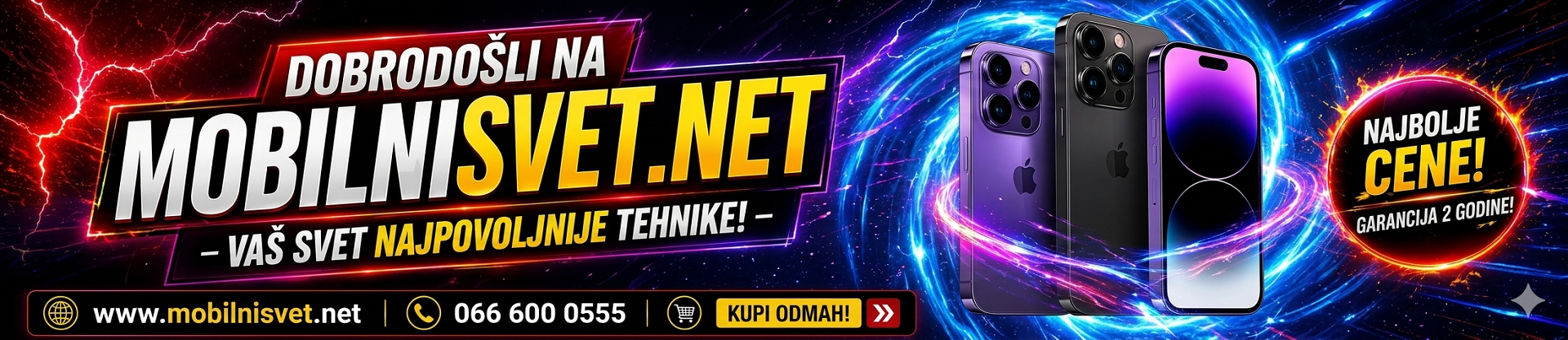 Akcija na mobilnisvet.net