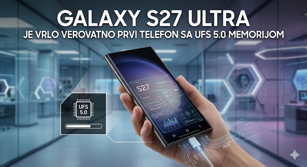 Galaxy S27 Ultra bi mogao da uvede novu generaciju memorije u telefone